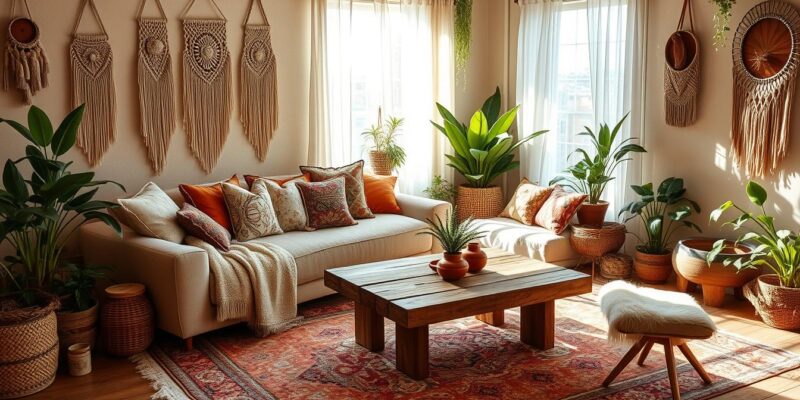 Boho Living Room