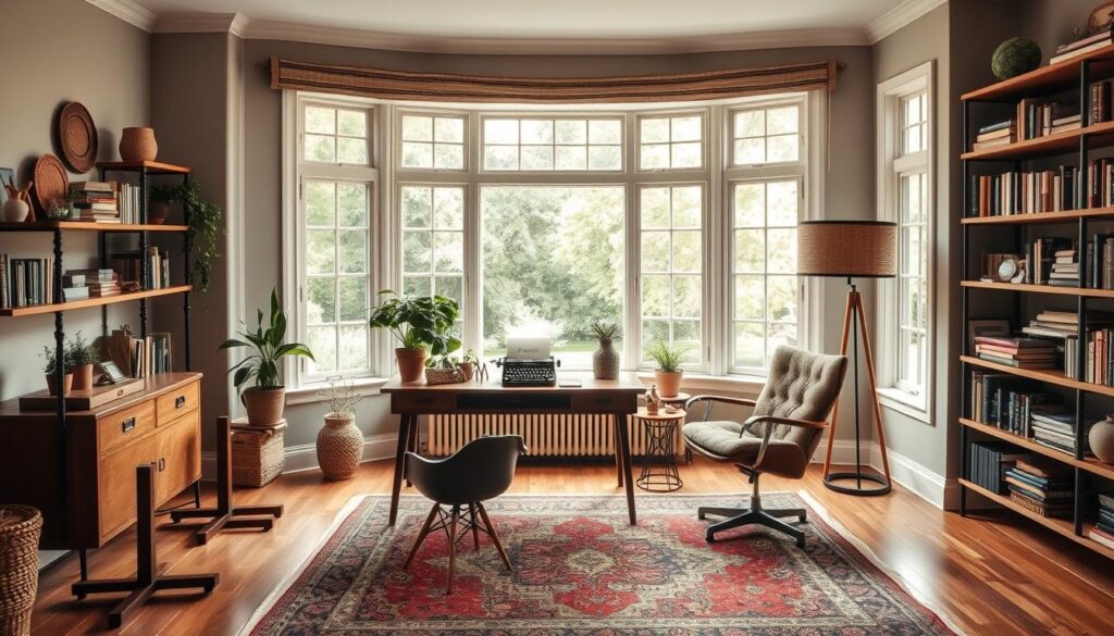 boho home office boho home office