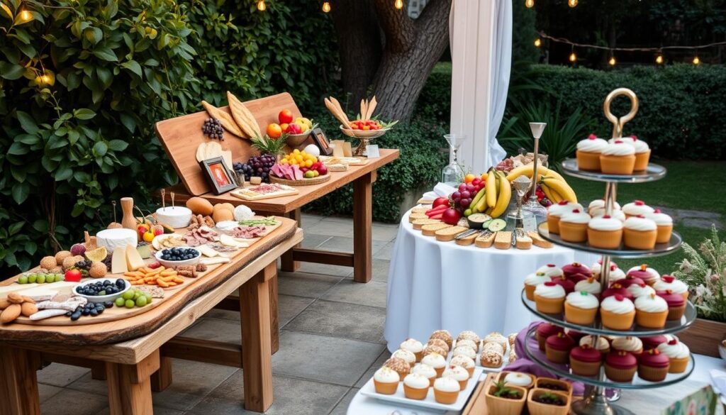wedding food stations