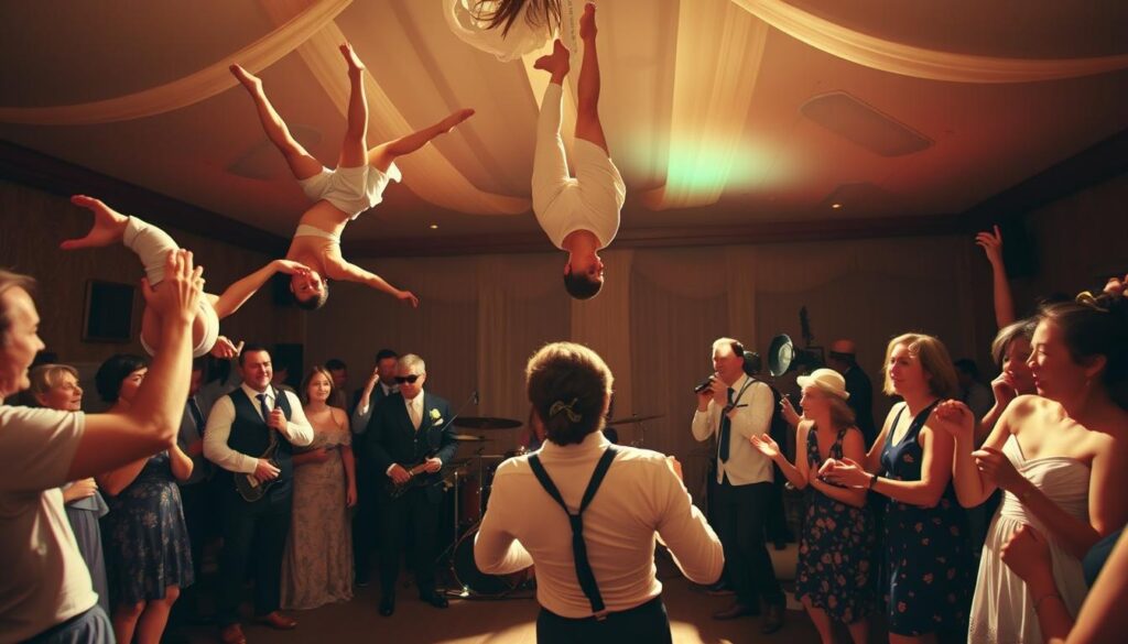 non-traditional wedding entertainment